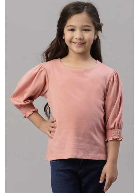 Girls Coral Haze T-Shirt - UniqueFashionCollection