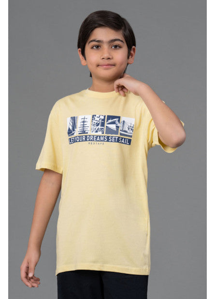 T-Shirt- Best In Yellow Colour - UniqueFashionCollection